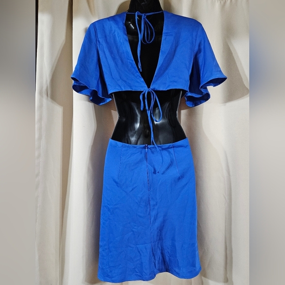 Princess Polly Elegant Blue Women's Dress Size 4 Graduation Concert Wedding - Picture 2 of 4